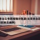 北京丰台公布新增确诊轨迹(北京丰台区确诊2例新冠肺炎病例)