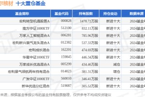 4月10日沃尔核材涨5.59%，宏利转型机遇股票A基金重仓该股