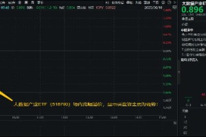 中科曙光复牌涨停！大数据产业ETF（516700）盘中跌逾1%，场内宽幅溢价，资金逢跌进场抢筹！